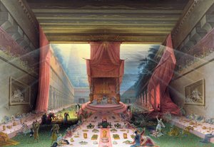 Le Festin de Balthazar - Samuel Colman